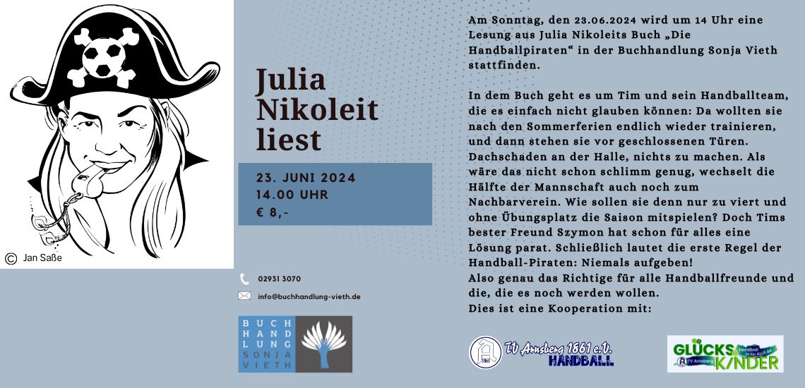 Julia Nikoleit liest