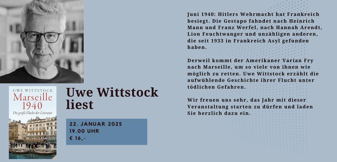 Uwe Wittstock liest